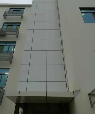 外封铝塑板形电梯井道